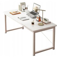 Computertisch, weiß, für Jugendliche, für die Schule, im Industrial-Stil, 120 cm Computertisch, weiß, für Jugendliche, für die Schule, im Industrial-Stil, 120 cm von MUVU