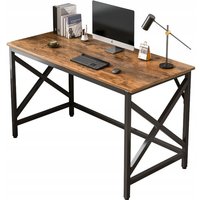 Industrieller Computertisch, rustikaler Tisch, braun, Loft, Metall, Retro Industrieller Computertisch, rustikaler Tisch, braun, Loft, Metall, Retro von MUVU