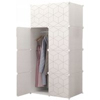 Modularer Kleiderschrank Geometric, großer, geräumiger Kleiderschrank für Spielzeug Modularer Kleiderschrank Geometric, großer, geräumiger Kleiderschrank für Spielzeug von MUVU