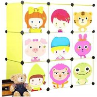 Modularer Kleiderschrank für Kinder, großer Kleiderschrank für Kleidung und Spielzeug Modularer Kleiderschrank für Kinder, großer Kleiderschrank für Kleidung und Spielzeug von MUVU