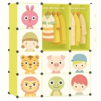 Modularer Kleiderschrank für Kinder – grün Modularer Kleiderschrank für Kinder – grün von MUVU