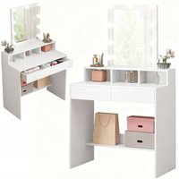 Schminktisch mit LED-Spiegel, modern, 80 cm Schminktisch mit LED-Spiegel, modern, 80 cm von MUVU