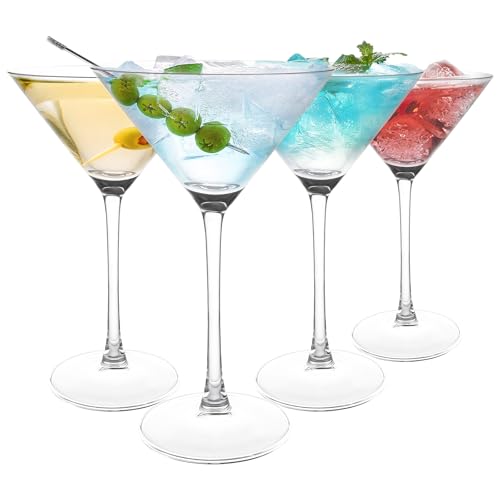 MUXHEL Martini Gläser 4er-Set, 250ml Martinigläser, martini glas, Cosmopolitan Gläser, Martini Glasses Set, Party Trinkgläser, für Zuhause, Partys & Co MUXHEL Martini Gläser 4er-Set, 250ml Martinigläser, martini glas, Cosmopolitan Gläser, Martini Glasses Set, Party Trinkgläser, für Zuhause, Partys & Co von MUXHEL