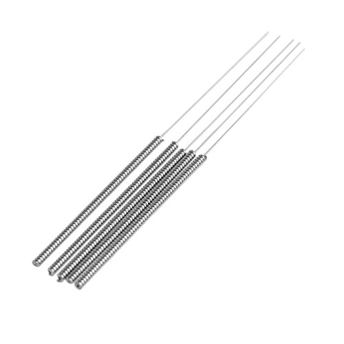 MUXSAM 3D Drucker Düsenreinigungsset,5stück 0.2mm Edelstahl Düsenreinigungsnadeln 3D Drucker Werkzeugset 3D Drucker Düsenreiniger 3D Drucker Zubehör von MUXSAM