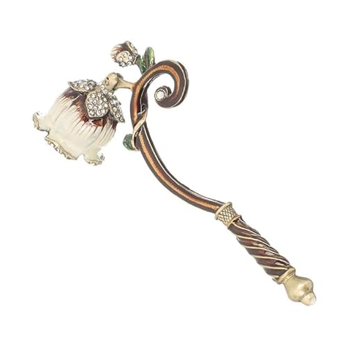 MUXSAM Kerzenlöscher für KerzenDochtlöscher Kerze mit langem Griff für Geschenke Emaille Europäische Vintage-Weiß Maiglöckchen MUXSAM Kerzenlöscher für KerzenDochtlöscher Kerze mit langem Griff für Geschenke Emaille Europäische Vintage-Weiß Maiglöckchen von MUXSAM
