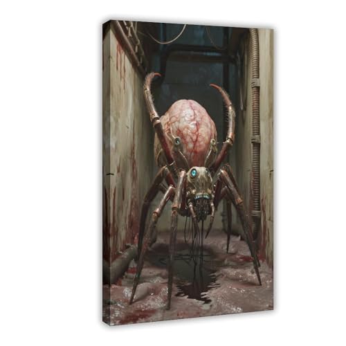 MUYGGAFF Bizarre biomechanische Spinne Leinwandposter Schlafzimmer Dekor Landschaft Büro Zimmer Dekor Geschenk 60 x 90 cm MUYGGAFF Bizarre biomechanische Spinne Leinwandposter Schlafzimmer Dekor Landschaft Büro Zimmer Dekor Geschenk 60 x 90 cm von MUYGGAFF