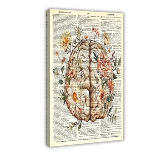 MUYGGAFF Leinwandposter im Retro-Stil, Motiv: Menschliche Anatomie, Wandkunst, Dekor, Bild, Gemälde für Wohnzimmer, Schlafzimmer, Dekoration, 30 x 45 cm MUYGGAFF Leinwandposter im Retro-Stil, Motiv: Menschliche Anatomie, Wandkunst, Dekor, Bild, Gemälde für Wohnzimmer, Schlafzimmer, Dekoration, 30 x 45 cm von MUYGGAFF