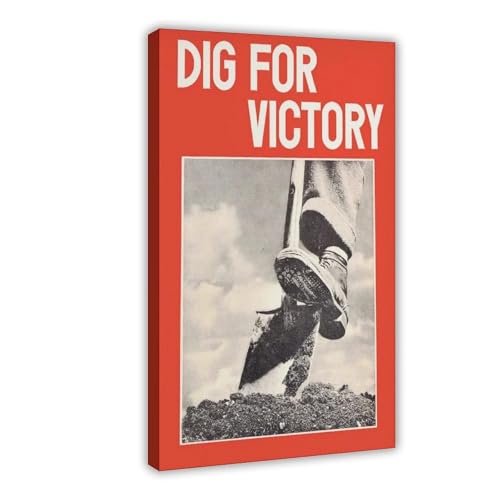 MUYGGAFF Werbeposter "Working Hard for Victory" Leinwandposter, Wandkunst, Dekordruck, Bild, Gemälde für Wohnzimmer, Schlafzimmer, Dekoration, 40 x 60 cm MUYGGAFF Werbeposter "Working Hard for Victory" Leinwandposter, Wandkunst, Dekordruck, Bild, Gemälde für Wohnzimmer, Schlafzimmer, Dekoration, 40 x 60 cm von MUYGGAFF