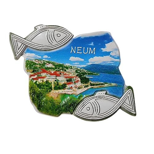 3D Neum Bosnien und Herzegowina Frankreich Kühlschrankmagnet Reise Souvenir Kühlschrank Dekoration Magnetaufkleber Handwerk von MUYU Craft