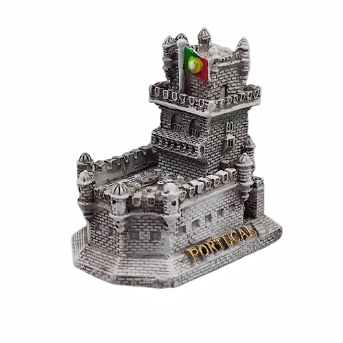 Belem Tower Lissabon Portugal Reise Souvenir Home Office Fensterbank Tisch Schreibtisch Dekoration Ornament Statue Handwerk von MUYU Craft