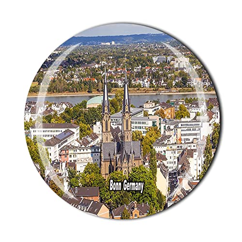 Bonn Germany Kühlschrankmagnet Touristen Souvenir Geschenk Kühlschrank Kristall Magnet Sticker Kollektion von MUYU Craft