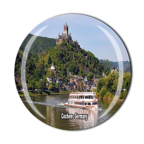 Cochem Germany Kühlschrankmagnet Touristen Souvenir Geschenk Kühlschrank Kristall Magnet Sticker Kollektion von MUYU Craft