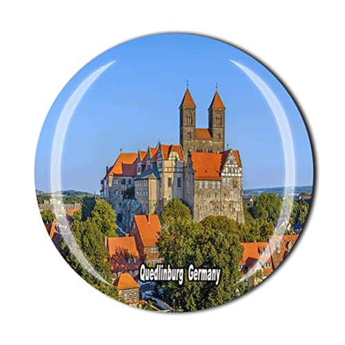Deutschland Quedlinburg Kühlschrankmagnet Souvenir Kristall Kühlschrank Magnet Sticker Kollektion von MUYU Craft