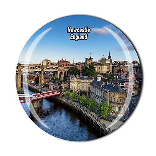 Newcastle Britain England United Kingdom Kühlschrankmagnet Souvenir Geschenk Kühlschrank Magnet Aufkleber Dekor von MUYU Craft