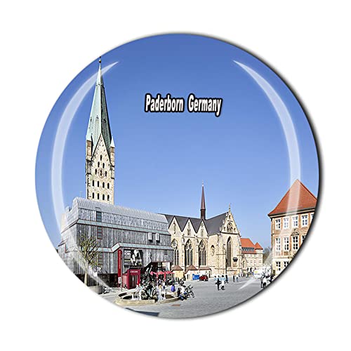Paderborn Germany Kühlschrankmagnet Reise-Souvenir Geschenk Kühlschrank Magnet Sticker Kollektion von MUYU Craft