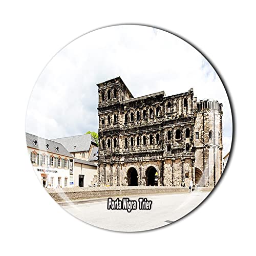 Porta Nigra Trier Germany Kühlschrankmagnet Reise-Souvenir Geschenk Kristall Kühlschrank Magnet Sticker Kollektion von MUYU Craft