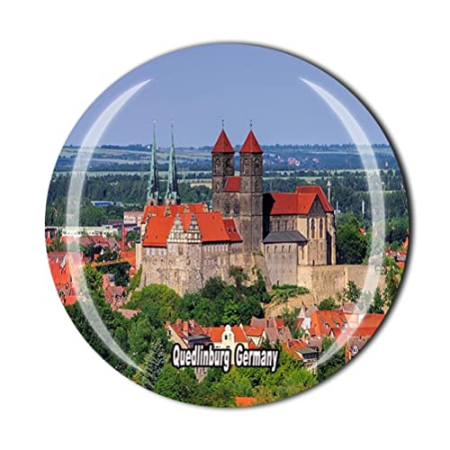 Quedlinburg Deutschland Kühlschrankmagnet Touristen Souvenir Kühlschrank Magnet Aufkleber von MUYU Craft