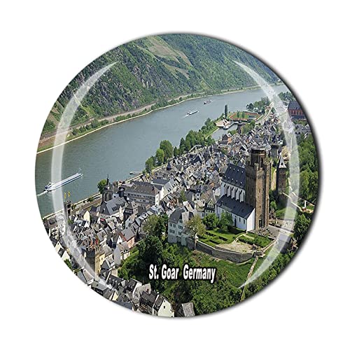 St. Goar Germany Kühlschrankmagnet Touristen Souvenir Geschenk Kühlschrank Magnet Sticker Kollektion St. Goar Germany Kühlschrankmagnet Touristen Souvenir Geschenk Kühlschrank Magnet Sticker Kollektion von MUYU Craft