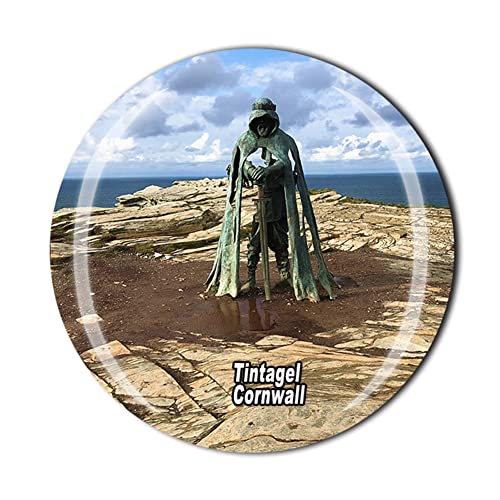 Tintagel Cornwall England Kühlschrankmagnet, Reise-Souvenir Geschenk, Kühlschrank-Magnet-Aufkleber-Kollektion von MUYU Craft