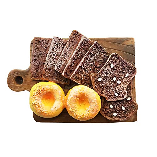 3D Delicious Food Black Brot and Donuts Kühlschrankmagnet Home Kitchen Decoration Magnetic Sticker Kühlschrank Magnet Collection von MUYU Magnet