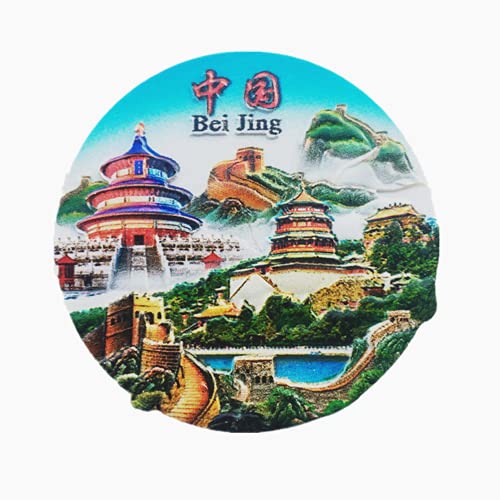 3D-Kühlschrankmagnet, Peking, China, Souvenir, Geschenk, Heimküche, Dekoration, Magnetaufkleber, Polyresin, Handwerk von MUYU Magnet