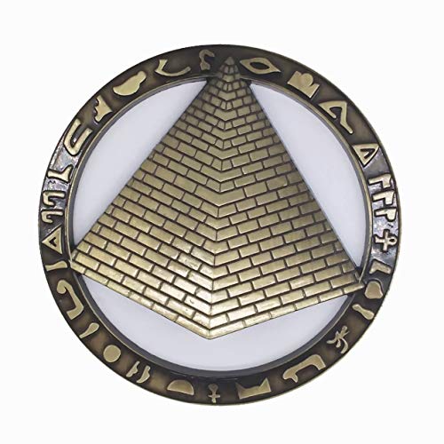 3D-Kühlschrankmagnet, ägyptische Pyramide, Metall, Dekoration für Zuhause und Küche, Magnet-Aufkleber, ägyptische Kühlschrank-Magnet, Reise-Souvenir, Geschenk von MUYU Magnet