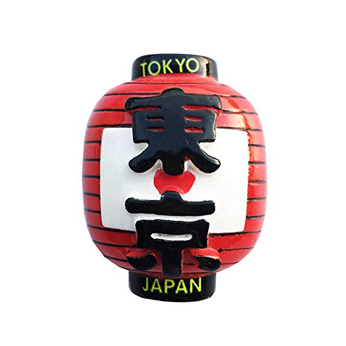 3D Laterne Stil Tokyo Japan Kühlschrankmagnet Reise Souvenir Geschenk Zuhause Küche Kühlschrank Dekoration Magnet Sticker Craft Collection von MUYU Magnet