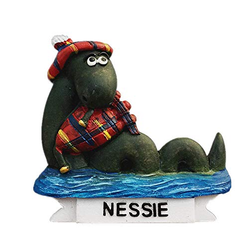 3D Loch Ness Monster Schottland UK Kühlschrankmagnet Reise Souvenir Geschenkkollektion Haus & Küche Dekoration Magnetaufkleber Schottland Kühlschrankmagnet von Muyu magnet