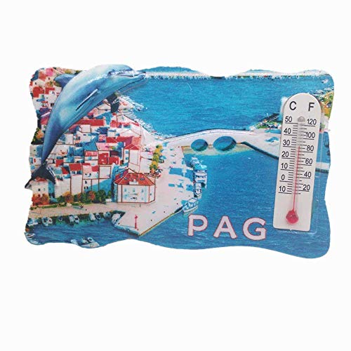 3D PAG Kühlschrankmagnet Kroatien, Reise-Souvenir, Geschenk, Heim, Küche, Kühlschrank, Dekoration, Magnetaufkleber, Bastelkollektion von MUYU Magnet