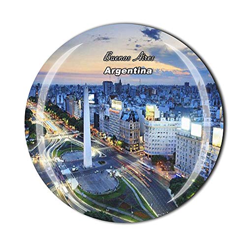 Buenos Aires Argentinien Kühlschrankmagnet Reise Souvenir Geschenk Heim Küche Dekoration Magnet Sticker Kristall Kühlschrank Magnet Kollektion von MUYU Magnet