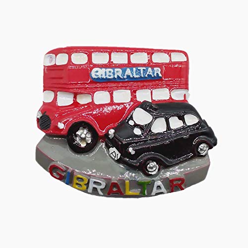 Gibraltar Kühlschrankmagnet Reise-Souvenir Geschenkkollektion Heim Küche Dekoration Magnet Aufkleber Gibraltar Großbritannien Kühlschrankmagnet von MUYU Magnet