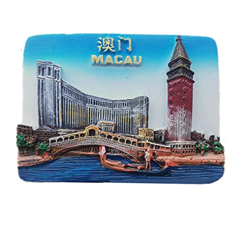 Kühlschrank-Magnet-Reise-Aufkleber-, Haus-u. Küchen-Dekoration Macao-Kühlschrankmagneten Macao-China 3D von MUYU Magnet