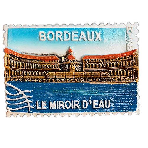 Bordeaux Gironde Frankreich Kühlschrankmagnet Reise Souvenir Geschenkkollektion Home Küche Dekoration Magnetaufkleber Bordeaux Frankreich Kühlschrankmagnet von Muyu magnet