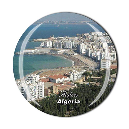 Kühlschrankmagnet Algiers Algerien, Reise-Souvenir, Geschenk, Zuhause, Küche, Dekoration, Magnetaufkleber, Kristall-Kühlschrank-Magnet-Kollektion von MUYU Magnet