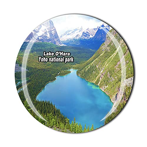 Lake O'Hara Yoho National Park Kanada Kühlschrankmagnet Souvenir Geschenk Kristall Magnetaufkleber von MUYU Magnet