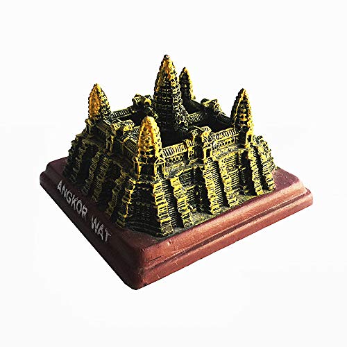 MUYU Magnet 3D Angkor Wat Kambodscha Reise Souvenir Geschenk Home Office Tisch Desktop Dekoration Ornament Statue Sammlung von MUYU Magnet
