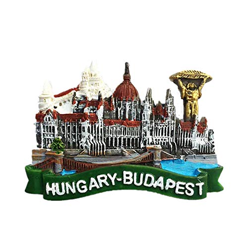 3D Budapest Ungarn Kühlschrankmagnet Aufkleber, Budapest Ungarn Souvenir Kühlschrankmagnet Home & Kitchen Dekoration von MUYU Magnet