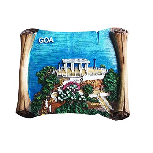 MUYU Magnet 3D Goa Indien Reise Souvenir Geschenk Home Office Tisch Desktop Dekoration Ornament Statue Sammlung MUYU Magnet 3D Goa Indien Reise Souvenir Geschenk Home Office Tisch Desktop Dekoration Ornament Statue Sammlung von MUYU Magnet