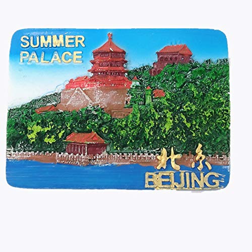 MUYU Magnet 3D-Kühlschrankmagnet für den Sommer, Peking, China, Souvenir, Geschenk für Zuhause und Küche, magnetischer Aufkleber, bejing China Kühlschrankmagnet von MUYU Magnet