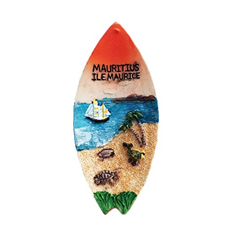 3D Mauritius Kühlschrankmagnet Bootsform Reiseaufkleber Souvenir Zuhause & Küche Dekoration von MUYU Magnet