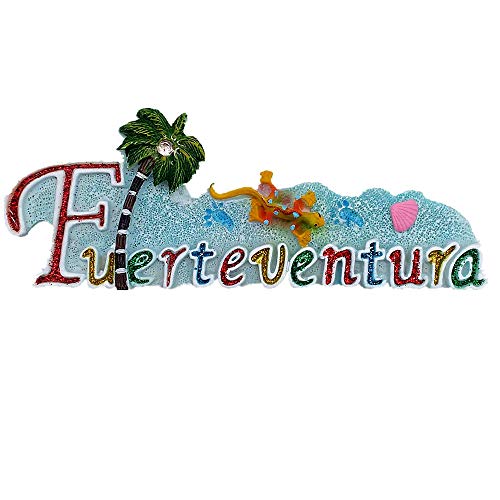 Fuerteventura Kanarieninseln Spanien Kühlschrankmagnet Reise Souvenir Geschenkkollektion Home Küche Dekoration Magnetaufkleber Fuerteventura Spanien Kühlschrankmagnet von Muyu magnet
