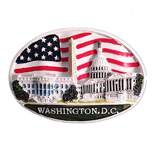 The White House Washington D.C.USA Kühlschrankmagnet, Reise-Souvenir, Geschenk-Kollektion, Heim- und Küchendekoration, magnetischer Aufkleber, Amerika-Kühlschrankmagnet von Muyu magnet