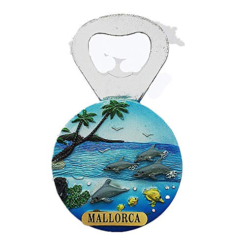 Mallorca Spanien 3D-Kühlschrankmagnet, Flaschenöffner, Reise-Souvenir, Geschenk-Kollektion, Heim- und Küchendekoration, magnetischer Aufkleber, Mallorca Kühlschrankmagnet, Bieröffner Mallorca Spanien 3D-Kühlschrankmagnet, Flaschenöffner, Reise-Souvenir, Geschenk-Kollektion, Heim- und Küchendekoration, magnetischer Aufkleber, Mallorca Kühlschrankmagnet, Bieröffner von MUYU Magnet