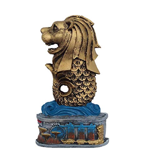 Merlion of Singapore 3D Kühlschrankmagnet Souvenir Geschenkkollektion Home Küche Dekoration Whiteboard Magnetaufkleber Singapur Kühlschrankmagnet von Muyu magnet