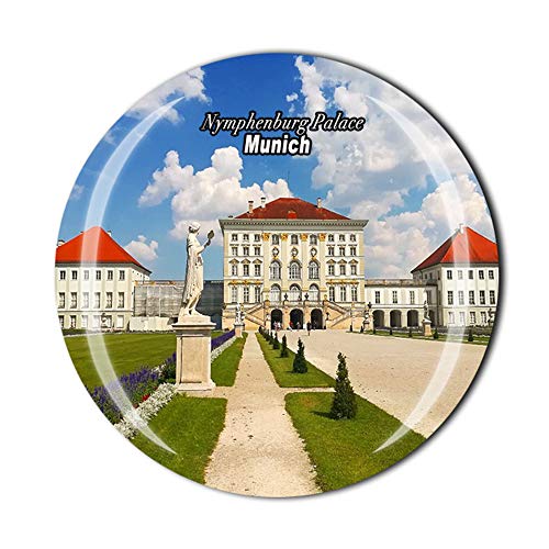 Nymphenburg Palast München Deutschland Kühlschrankmagnet Souvenir Geschenk Dekor Magnetaufkleber von MUYU Magnet