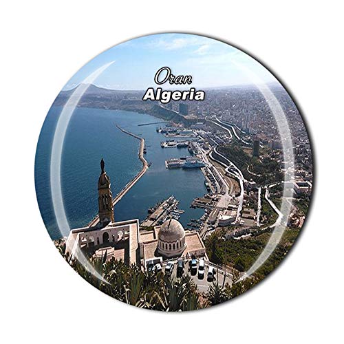 Oran Algerien Kühlschrankmagnet, Reise-Souvenir, Geschenk, Zuhause, Küche, Dekoration, Magnetaufkleber, Kristall, Kühlschrankmagnet, Kollektion von MUYU Magnet