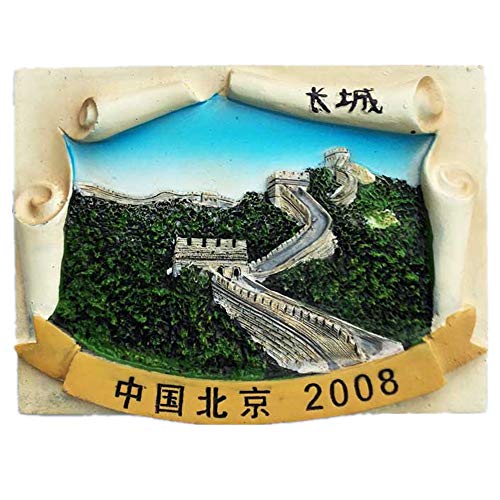 Peking-China-Kühlschrank-Magnet-Reise-Aufkleber-Andenken-, Haus-u. Küche-Dekoration der großen Mauer-3D, großes Wal-Bejing China von MUYU Magnet