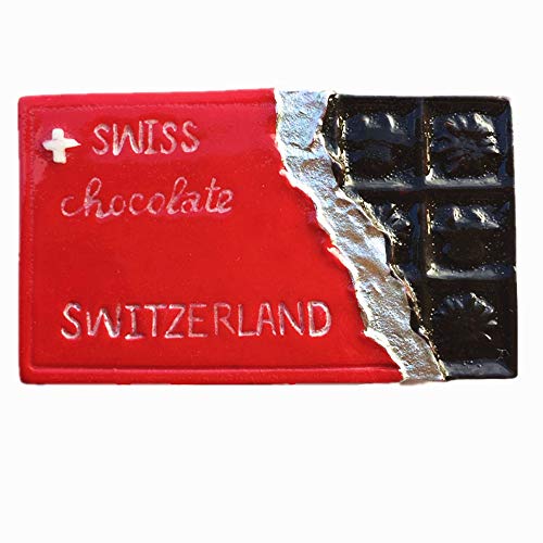 Schweizer Schokolade Schweiz 3D-Kühlschrankmagnet Tourist Souvenir Geschenk Home & Kitchen Dekoration Magnetaufkleber Schweiz Kühlschrankmagnet Kollektion von Muyu magnet