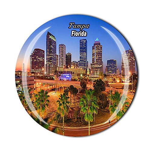 Tampa Florida United States Kühlschrankmagnet, Reise-Souvenir, Geschenk-Kollektion von MUYU Magnet