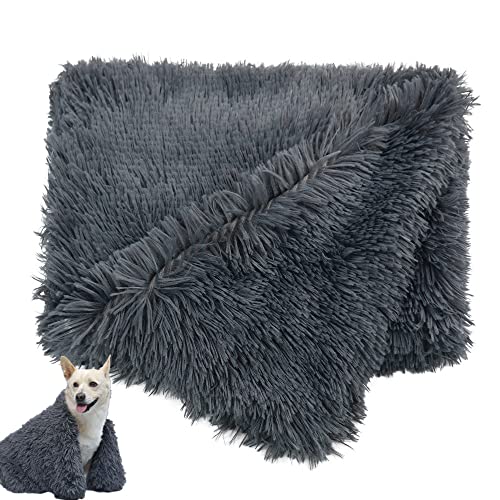 MUYYIKA Hundedecke Plüsch Flauschig Weiche Waschbar Katzendecke Hunde Decke Super Softe Weiche und Warme Doppeilseitige Haustierdecke Fleecedecke, Warme Hundedecken Plüschdecke (78×54cm) von MUYYIKA